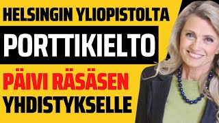 Helsingin yliopistolta porttikielto Päivi Räsäsen yhdistykselle | "Arvot liikaa ristiriidassa."