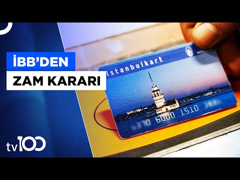 İstanbulkart'a Zam Mı Geldi? | Tv100 Haber