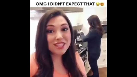 OMG I DIDN'T EXPECT THAT 😂😍