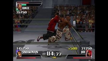 Def Jam Vendetta - (Free For All) Snowman Vs Joe Budden Vs DMX