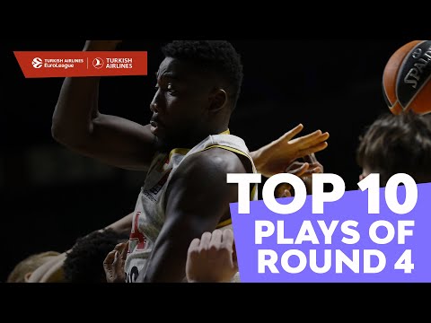 Top 10 Plays | Round 4 | Turkish Airlines EuroLeague