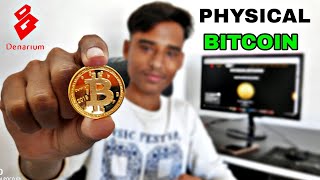 Denarium Physical Bitcoin - Unboxing & Review | Denarium Custom Gold Plated 2018