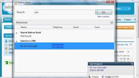 Salesforce integration with the Samsung phone system by Berry Telecom