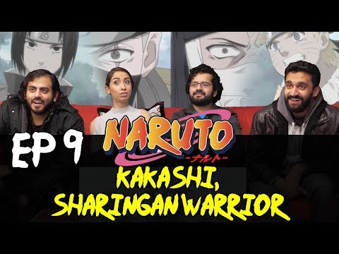 Naruto Episode 9 Kakashi Sharingan Warrior Group