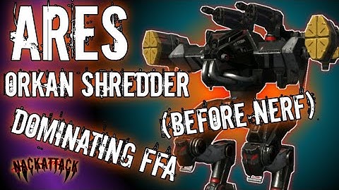 Ares Orkan Shredder | Champion League FFA Death Button | WR Gameplay