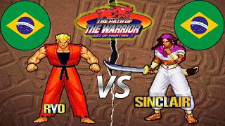 Art of Fighting 3: The Path of the Warrior ▰ (Ryo-Sakazaki) Vs (Sinclair) ▰ High Level Matches