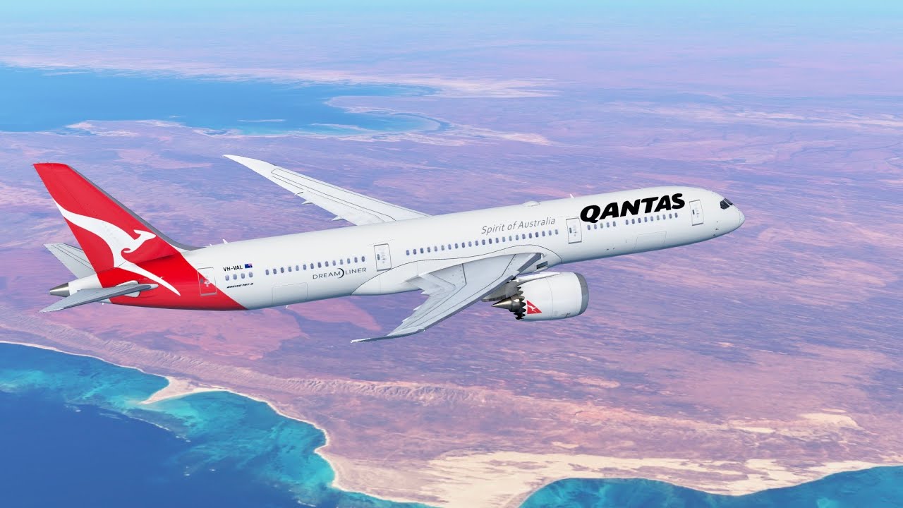 Infinite Flight Global Qantas QF10 7879 London to Melbourne via Perth