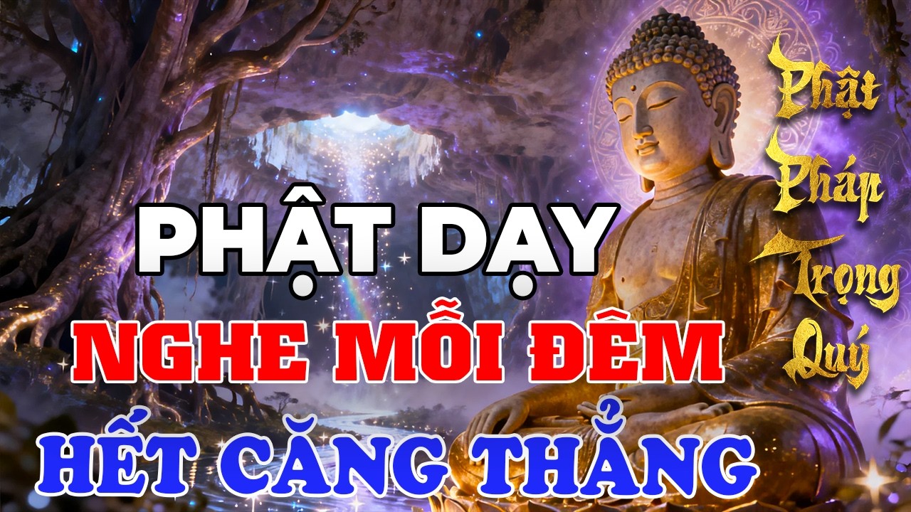 Nghe Lời Phật Dạy Mỗi Đêm – Hết Căng Thẳng, Ngủ Yên Cả Đêm