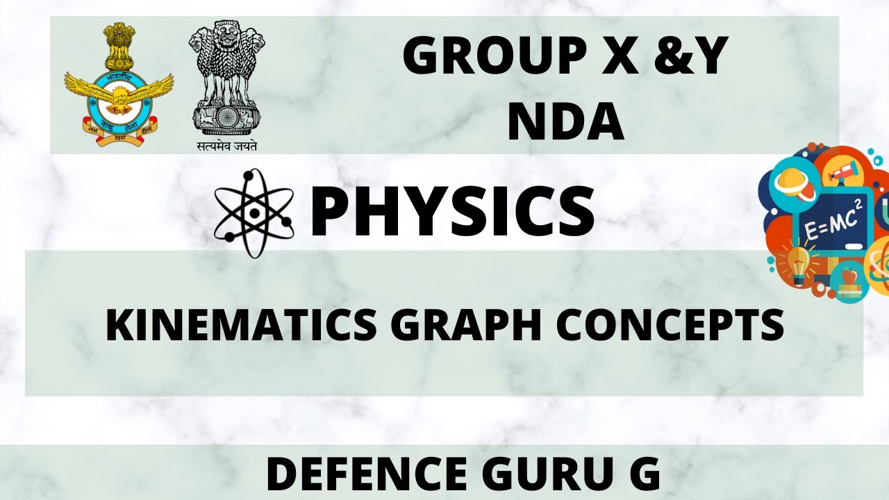 KINEMATICS GRAPH CONCEPTS ||  AIRFORCE- X /NAVY/NDA || DEFENCE GURU G