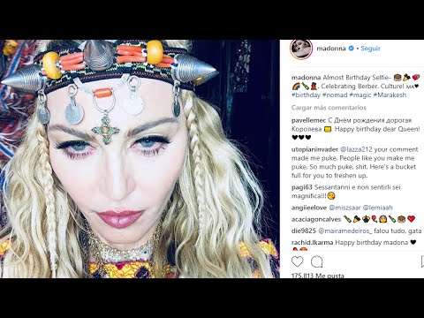 Madonna celebra su