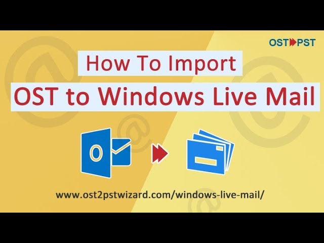 ⁣How to Export / Import OST to Windows Live Mail in 3 Steps?