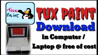 Tux Paint : Download in Computer/ Laptop @ free of cost #tuxpaint #freeware #trending #kids screenshot 3