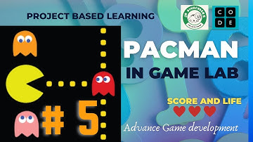 Advance Game Development | Session #14 | Pacman Game part 5- SCORE | Project based learning