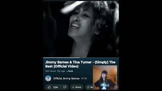 JIMMY BARNES & TINA TURNER-(SIMPLY) THE BEST  WHAT A LOVELY NIGHT IT IS 💜🖤 INDEPENDENT ARTIST REACTS