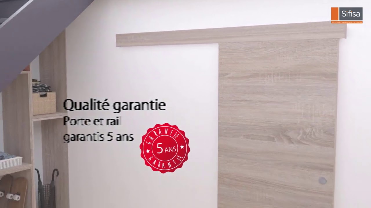système Optirail par Sifisa porte coulissante en applique YouTube — free download