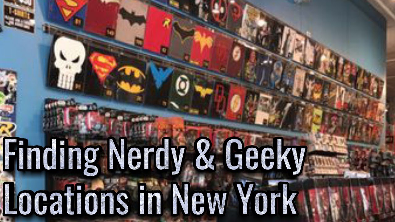 Finding Nerdy & Geeky Locations New York and the Loot / Haul / Swag I Picked Up!