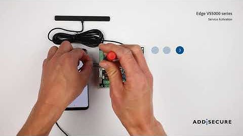 How to quickly install and activate the AddSecure Edge VS5000 series