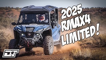 2025 Yamaha Wolverine RMAX4 1000 Limited | Ride Report!