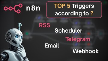 🚀 n8n | Top 5 Most Used Triggers Explained (AI-Built Workflow) ⚡💡