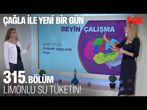 Limonlu su tüketin! Çağla ile Yeni Bir Gün 315. Bölüm