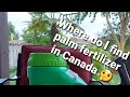 Where do I find palm fertilizer in Canada🤔