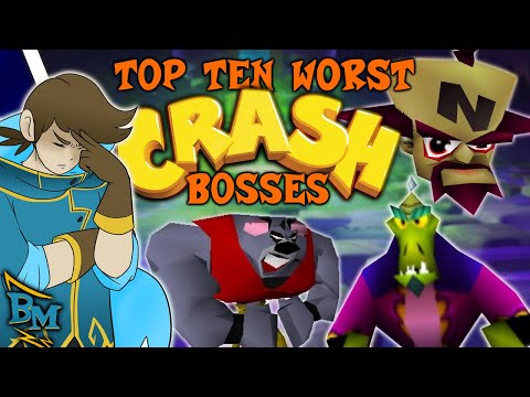 Top Ten Worst Crash Bandicoot Bosses - BenjaMage