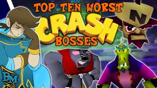 Top Ten Worst Crash Bandicoot Bosses - BenjaMage