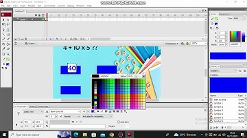 Tutorial membuat game quis interaktif adobe flash cs3