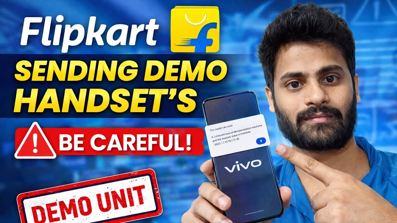 Flipkart Sent Me a DEMO Mobile Instead of New?! 😱 Be Careful Before Buying!