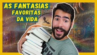 TOP 10 FANTASIAS FAVORITAS DA VIDA | Me Acabei de Ler