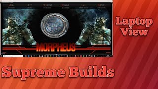 Supreme Builds Morpheus on Laptop screenshot 4