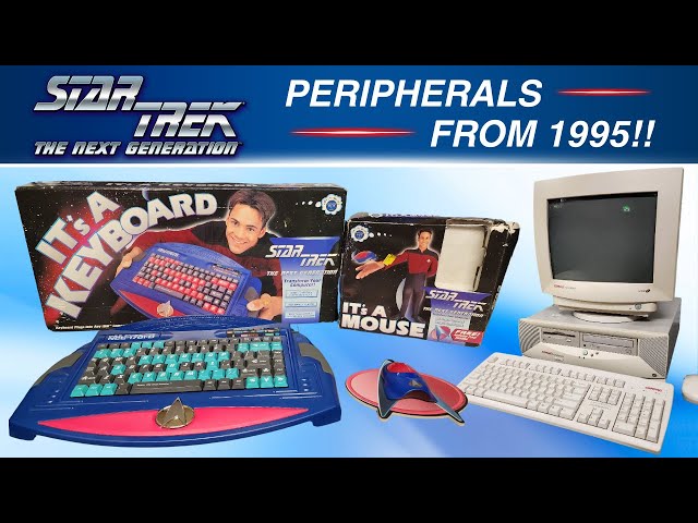 Star Trek The Next Generation キーボード　箱付き It's A Star Trek: The Next Generation Keyboard & Mouse from