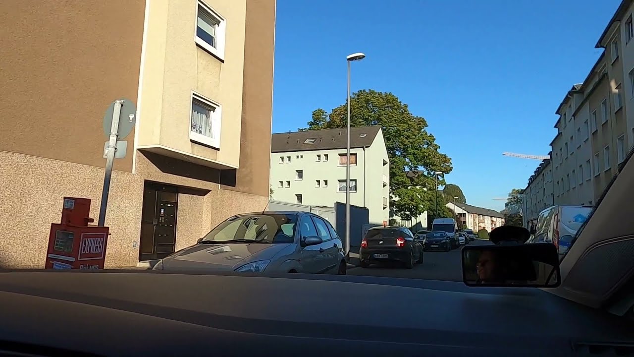 Un traseu de examen dificil de examen!! Miriam doreste sa devina instructor auto in Germania!