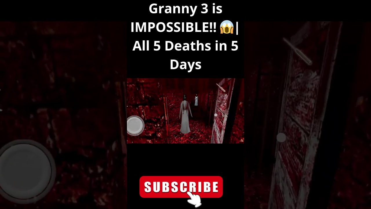 Granny 3 IMPOSSIBLE!! 😱| All 5 Ending in 5 Days
