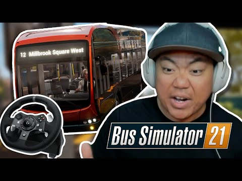 ATÉ NO JOGO O NEGOCIO ESTÁ FEIO #02 - BUS SIMULATOR 2021 (VOLANTE