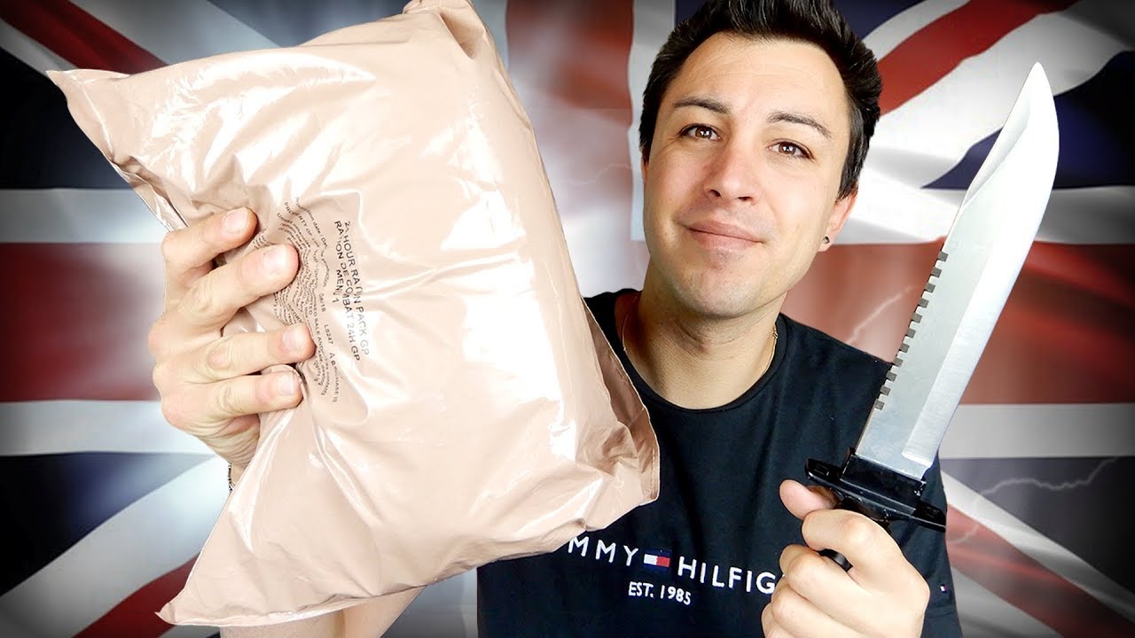 JE TESTE LA NOUVELLE RATION MILITAIRE ANGLAISE !