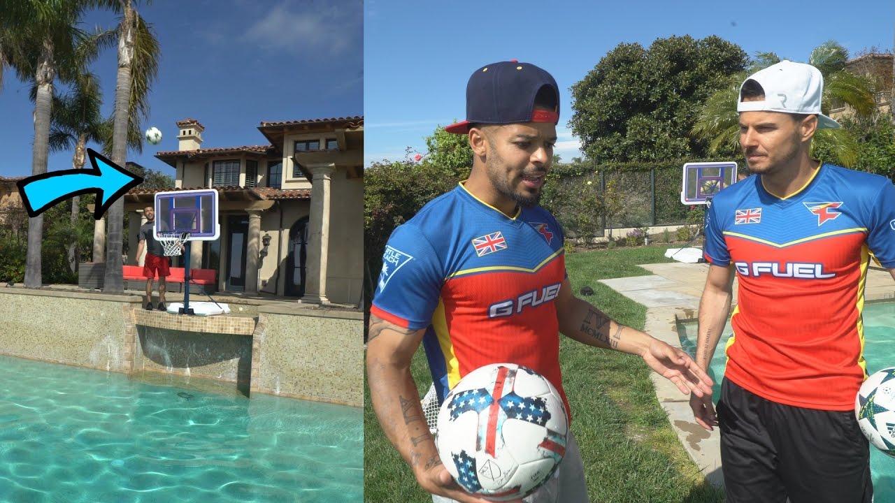 F2Freestylers vs FaZe - BACKYARD FOOTBALL TRICKSHOTS - YouTube