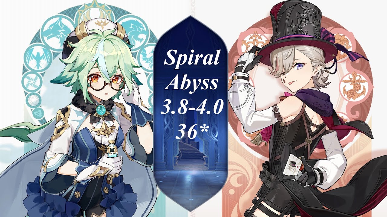 Sucrose Hyperbloom & Lyney Dehya | 3.8 Spiral Abyss Genshin Impact ...
