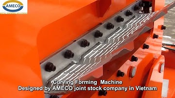 Roofing Crimp Curving Machine | Máy Chấn Vòm | Máy Dập Vòm
