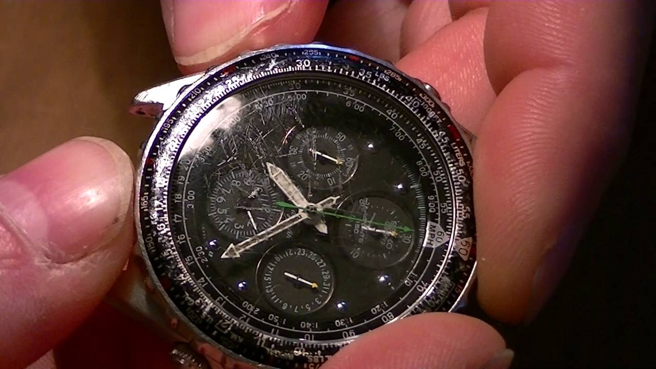 Seiko 7T34-6A00 partially fixed - YouTube