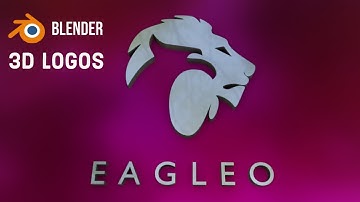 Make 3d Logos from 2d images | Trace any object using curves | Blender Tutorial