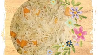 أرز بسمتي بالخضار لزوم العزايم والمناسبات Basmati rice with vegetables for special  occasions 