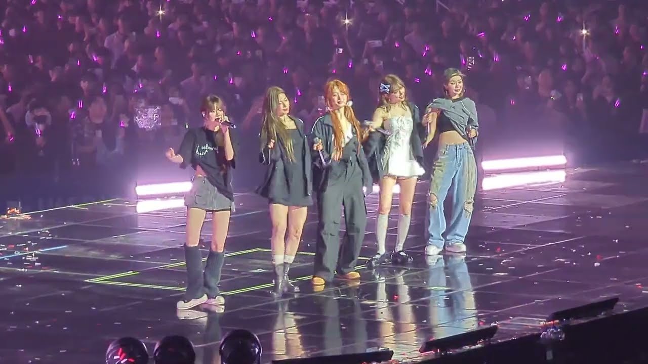 [4K] LE SSERAFIM(르세라핌)PERFECT NIGHT+NO RETURN(INTO THE UNKNOWN)-250419 LE SSERAFIM TOUR EASYCRAZYHOT