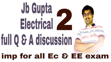 Jb Gupta - Transformer questions ( imp for all Electrical exam)