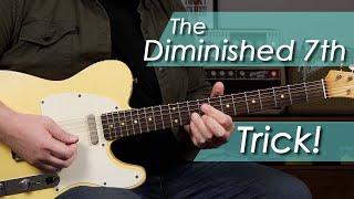 How To Use Diminished 7th Chords and Arpeggios