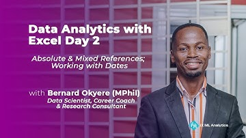 Module 2:  Part A : Absolute and Mixed Reference and Working with Dates - F24C