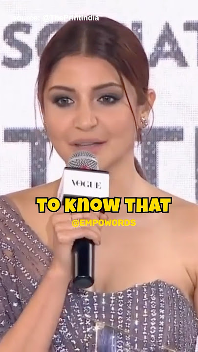 'Fame & Fortune Won’t Fix You' — Anushka Sharma Gets Real 🔥