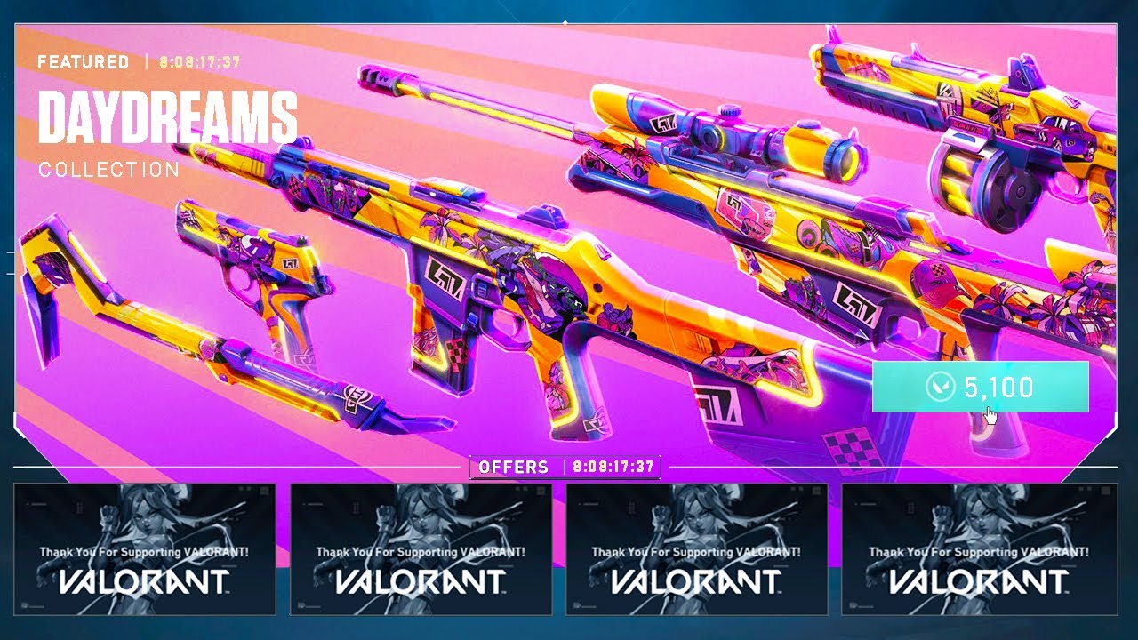 *NEW* DAYDREAMS BUNDLE IS HERE! VALORANT YouTube
