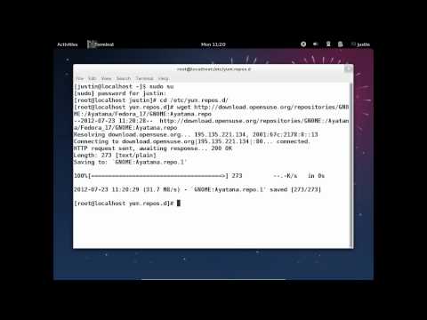 install Unity on Fedora 17!