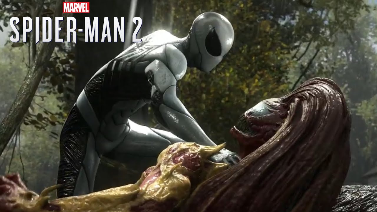 Spider-Man 2 PS5! Scream VS Spider Man With Better Anti Venom Suit ...